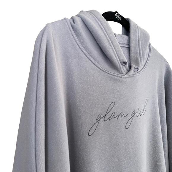 Skullhouse Designs Glam Girl Lipstick Hoodie Size Large - Picture 2 of 5